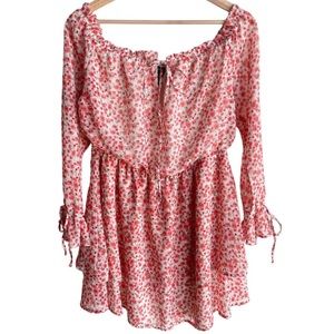 Floral Off The Shoulder Dress🌸 Size L